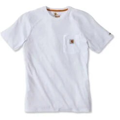 Carhartt Mens Short Sleeve Force Cotton Polyester Fast Drying T-Shirt -Cheap Tough Work Wears Store 100410 100 01
