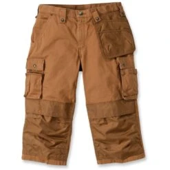 Carhartt Mens Multipocket Ripstop Pirate Pant Cargo Pocket Shorts -Cheap Tough Work Wears Store 100455 211 01