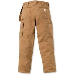 Carhartt Mens Washed Duck Multipocket Durable Cargo Pants Trousers -Cheap Tough Work Wears Store 101837 211 02