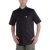 Carhartt Mens Rugged Prof Short Sleeve Button Work Shirt