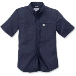 Carhartt Mens Rugged Prof Short Sleeve Button Work Shirt -Cheap Tough Work Wears Store 102537 412 02