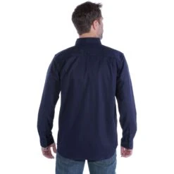 Carhartt Mens Rugged Prof Long Sleeve Button Work Shirt -Cheap Tough Work Wears Store 102538 412 02