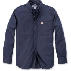 Carhartt Mens Rugged Prof Long Sleeve Button Work Shirt -Cheap Tough Work Wears Store 102538 412 03