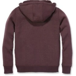 Carhartt Womens 102788 Clarksburg Polycotton Full Zip Hoodie -Cheap Tough Work Wears Store 102788 518 04