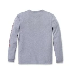 Carhartt Womens Workwear Logo Long Sleeve Cotton T Shirt Tee -Cheap Tough Work Wears Store 103401 034 02