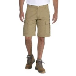 Carhartt Mens Force Broxton Relaxed Fit Wicking Cargo Shorts -Cheap Tough Work Wears Store 103543 253 01
