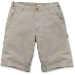 Carhartt Mens Rugged Flex Rigby Cotton Dungaree Work Shorts -Cheap Tough Work Wears Store 103652 232 01