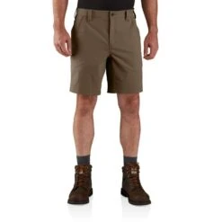 Carhartt Mens Ripstop Lightweight Relaxed Fit Work Shorts