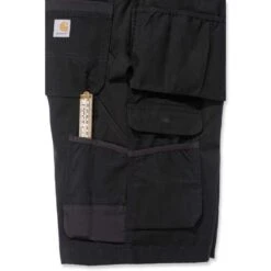 Carhartt Mens Steel Relaxed Fit Multipocket Cargo Shorts -Cheap Tough Work Wears Store 104201 blk 07