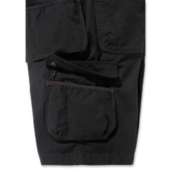 Carhartt Mens Steel Relaxed Fit Multipocket Cargo Shorts -Cheap Tough Work Wears Store 104201 blk 08