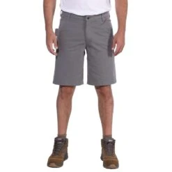Carhartt Mens Steel Relaxed Fit Durable Cargo Shorts -Cheap Tough Work Wears Store 104352 stl 01