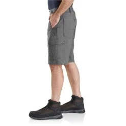 Carhartt Mens Ripstop Relaxed Fit Cargo Work Shorts -Cheap Tough Work Wears Store 104727 075 03