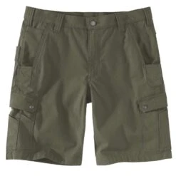 Carhartt Mens Ripstop Relaxed Fit Cargo Work Shorts -Cheap Tough Work Wears Store 104727 g72 02