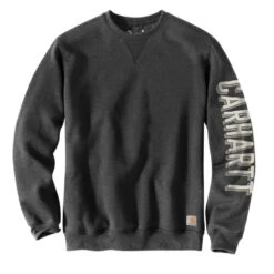 Carhartt Mens Crewneck Loose Fit Graphic Sweatshirt