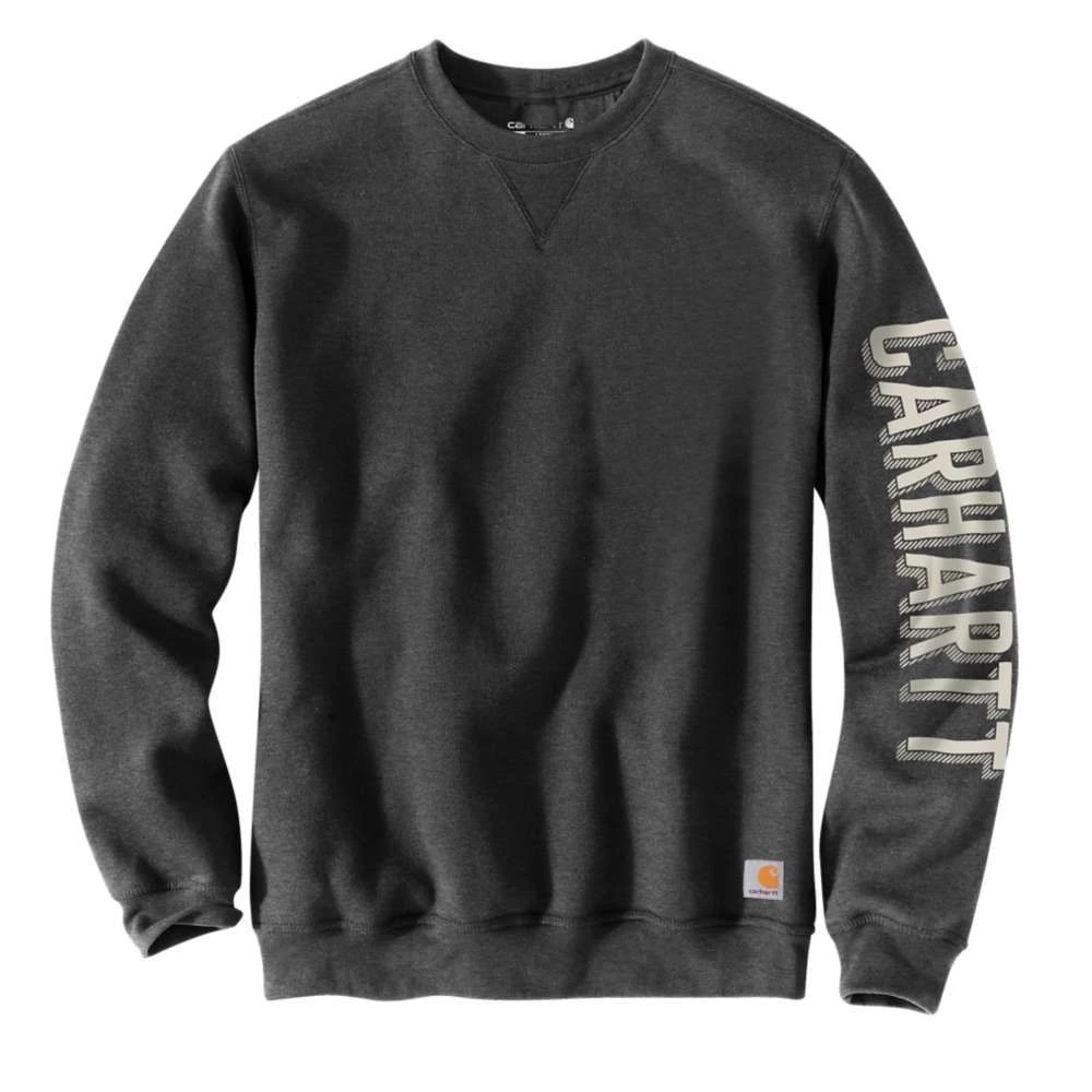 Carhartt Mens Crewneck Loose Fit Graphic Sweatshirt 3 Carhartt Mens Crewneck Loose Fit Graphic Sweatshirt - Image 3
