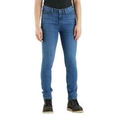 Carhartt Womens Rugged Flex Slim Fit Tapered Leg Jeans