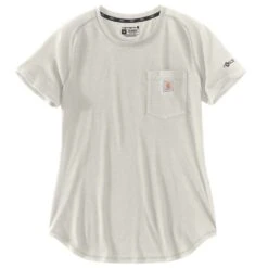Carhartt Womens Midweight Short Sleeve Pocket T Shirt -Cheap Tough Work Wears Store 105415 w03 01 1