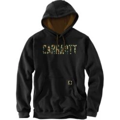 Carhartt Mens Camo Logo Capsule Loose Fit Sweater