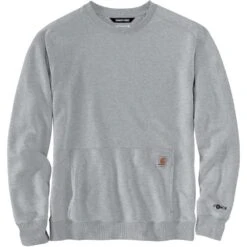 Carhartt Mens Lightweight Relaxed Fit Crewneck Sweatshirt
