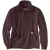 Carhartt Womens Midweight Relaxed Fit Half Zip Sweatshirt
