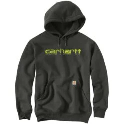 Carhartt Mens Rain Defender Loose Fit Graphic Sweater