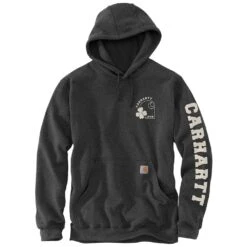 Carhartt Mens Shamrock Hooded Sweatshirt