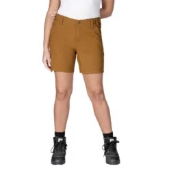 Carhartt Womens Relaxed Fit Canvas Strech Work Shorts