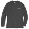 Carhartt Mens Lightweight Long Sleeve Pocket T Shirt
