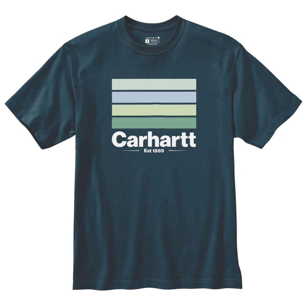 Carhartt Mens Line Graphic Short Sleeve T Shirt 2 Carhartt Mens Line Graphic Short Sleeve T Shirt - Image 2