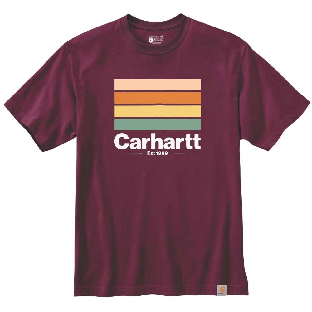 Carhartt Mens Line Graphic Short Sleeve T Shirt 3 Carhartt Mens Line Graphic Short Sleeve T Shirt - Image 3