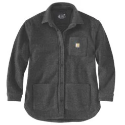 Carhartt Womens Snap Front Wool Blend Overshirt