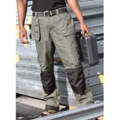 Dickies Mens Eisenhower Polycotton Multipocket Workwear Cargo Trousers -Cheap Tough Work Wears Store 26800 oliv 1
