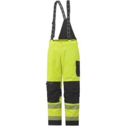 Helly Hansen Mens York Insulated CL 2 Hi Vis Trouser Dungarees -Cheap Tough Work Wears Store 71466 369 01