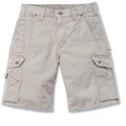 Carhartt Mens Ripstop Triple Stitched Nylon Cargo Utility Work Shorts -Cheap Tough Work Wears Store b357 des 01