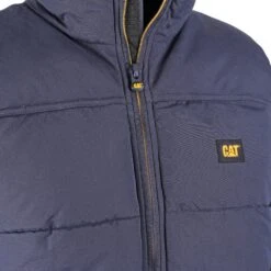 CAT Caterpillar Mens C430 Padded Arctic Workear Gilet Bodywarmer -Cheap Tough Work Wears Store cat434 nvy 05