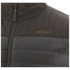 Caterpillar Mens Squall Quilted Insulated Vest Body Warmer -Cheap Tough Work Wears Store cat733 dkmar 04