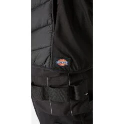 Dickies Mens Gen Hybrid Workwear Bodywarmer Gilet -Cheap Tough Work Wears Store dic010 black 04