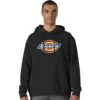 Dickies Mens Logo Graphic Relaxed Fit Fleece Hoodie