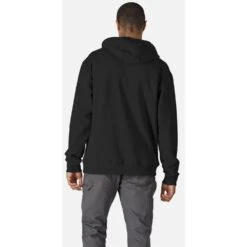 Dickies Mens Logo Graphic Relaxed Fit Fleece Hoodie -Cheap Tough Work Wears Store dic013 black 02
