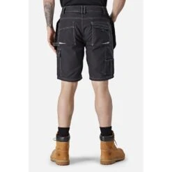 Dickies Mens Eisenhower Extreme Workwear Shorts -Cheap Tough Work Wears Store dic032 black 02 1