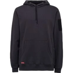Hard Yakka Mens Brushed Fleece Work Hoodie -Cheap Tough Work Wears Store hdy009 cha 01