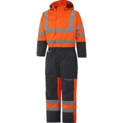 Helly Hansen Mens Alta Insulated Waterproof High-Vis Workwear Overall