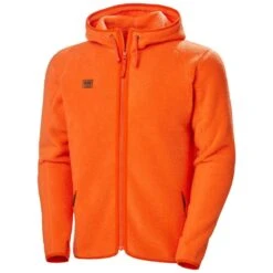 Helly Hansen Mens Heritage Pile Full Zip Fleece Hoodie -Cheap Tough Work Wears Store hh013 dkora 03