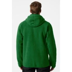 Helly Hansen Mens Heritage Pile Full Zip Fleece Hoodie -Cheap Tough Work Wears Store hh013 green 02