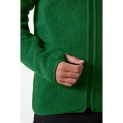 Helly Hansen Mens Heritage Pile Full Zip Fleece Hoodie -Cheap Tough Work Wears Store hh013 green 06