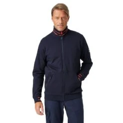 Helly Hansen Mens Kensington Full Zip Sweatshirt -Cheap Tough Work Wears Store hh023 navy 01