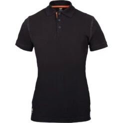Helly Hansen Mens Oxford Work Polo Shirt -Cheap Tough Work Wears Store hh044 black 05