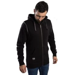 Helly Hansen Mens Oxford Full Zip Hooded Sweatshirt