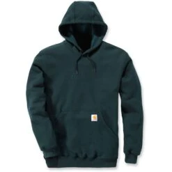 Carhartt Mens Hooded Polycotton Stretchable Reinforced Sweatshirt Top