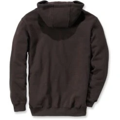 Carhartt Mens Zip Stretchable Reinforced Hooded Sweatshirt Top -Cheap Tough Work Wears Store k122 dkb 02